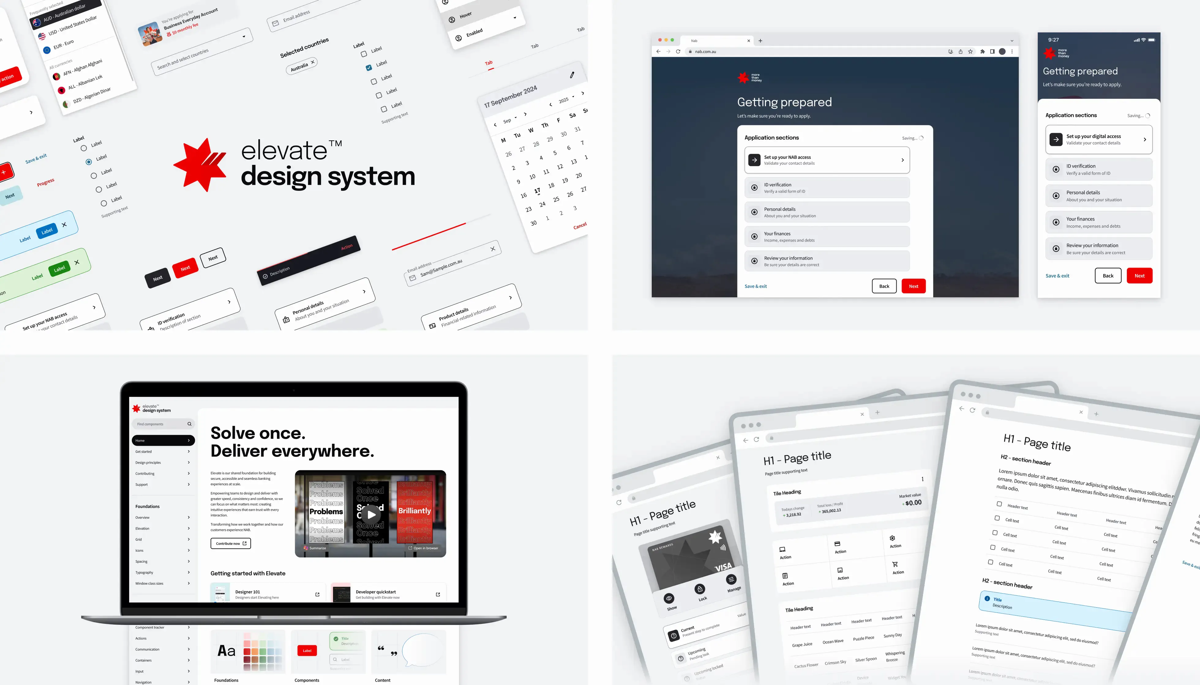 Elevate, NAB's design system